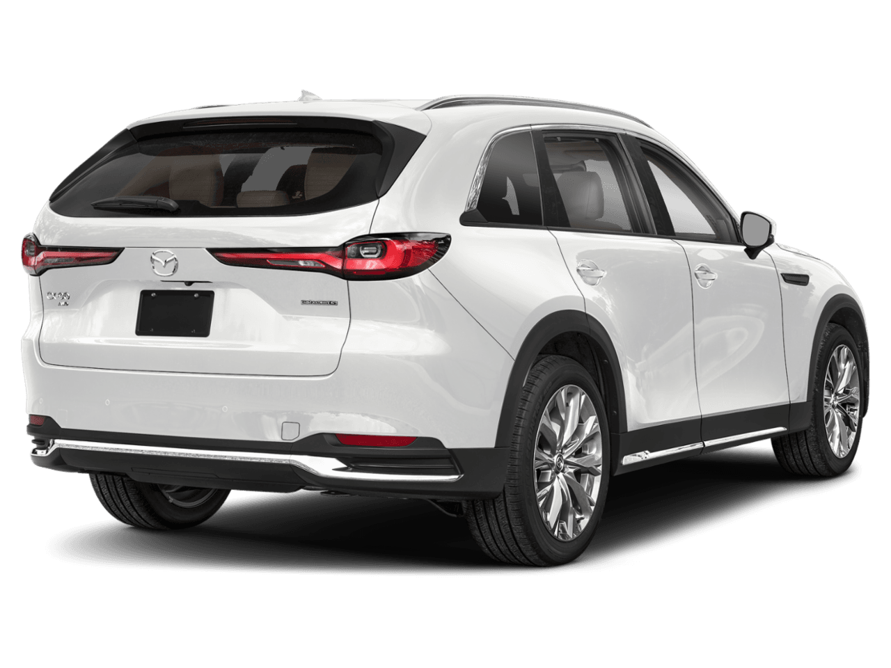 2024 Mazda CX-90 3.3 Turbo Premium Plus - Rear 3/4, facing to the right