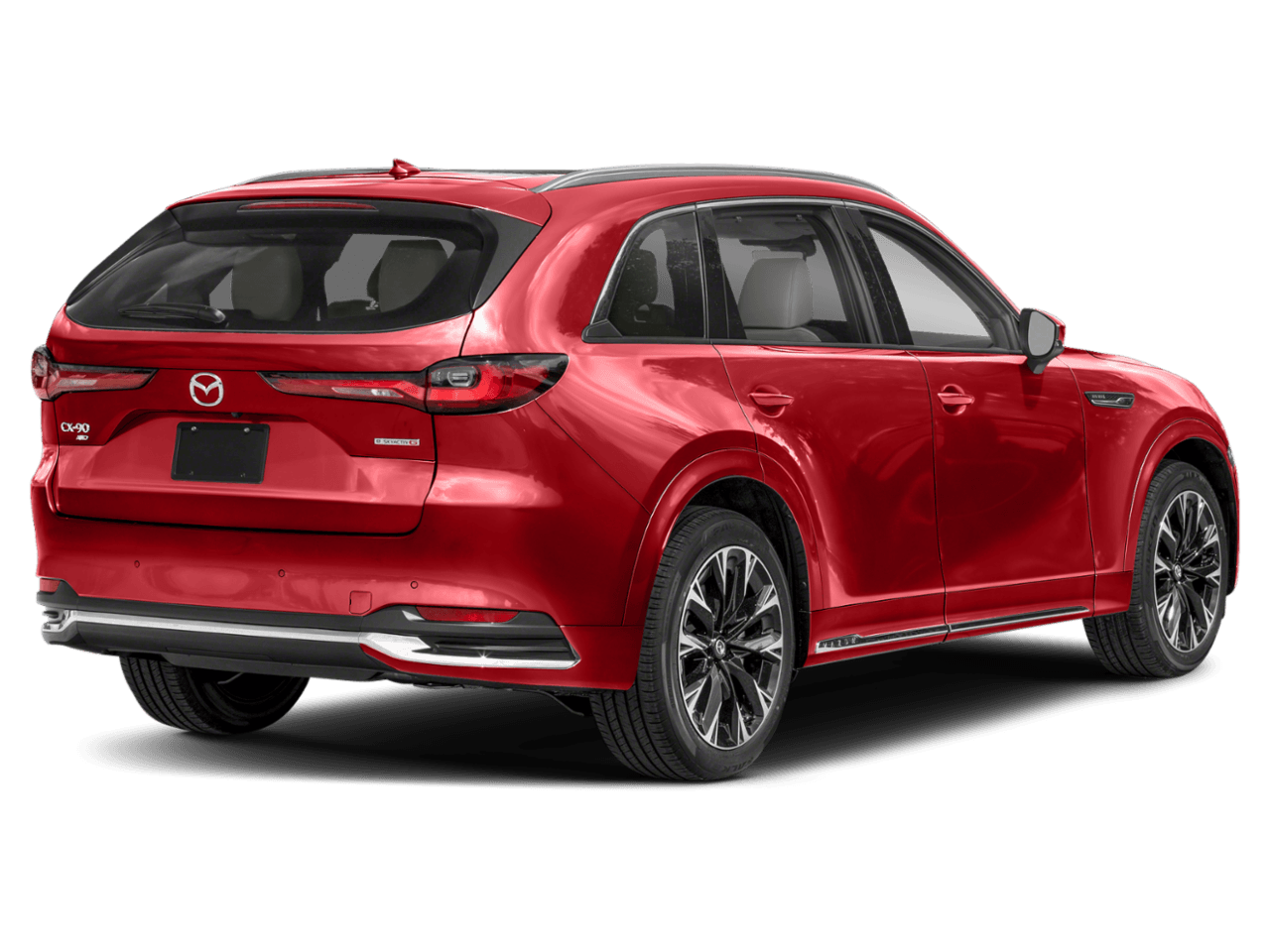 2024 Mazda CX-90 3.3 Turbo S - Rear 3/4, facing to the right