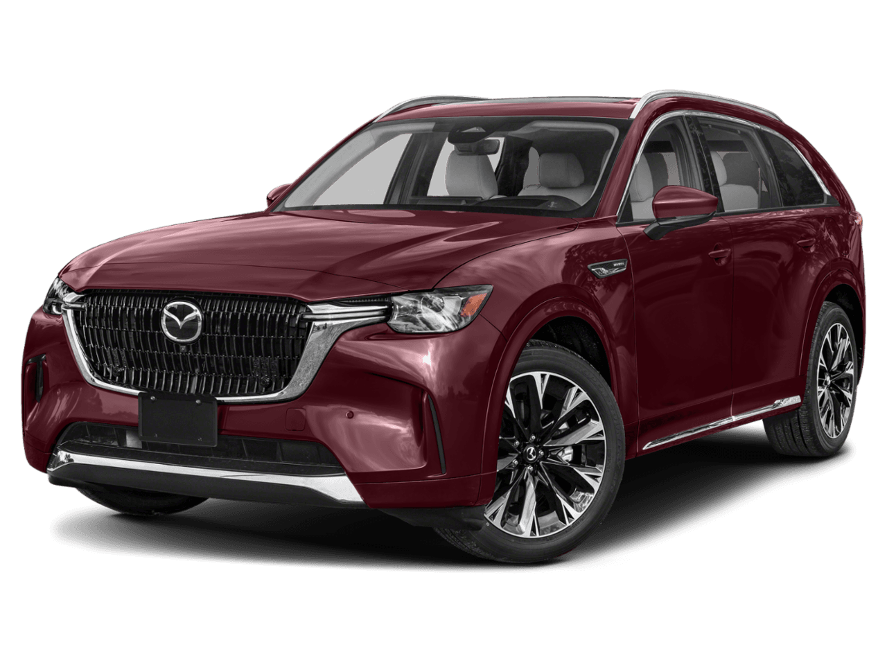 2024 Mazda CX-90 3.3 Turbo S Premium - Front 3/4, facing to the left