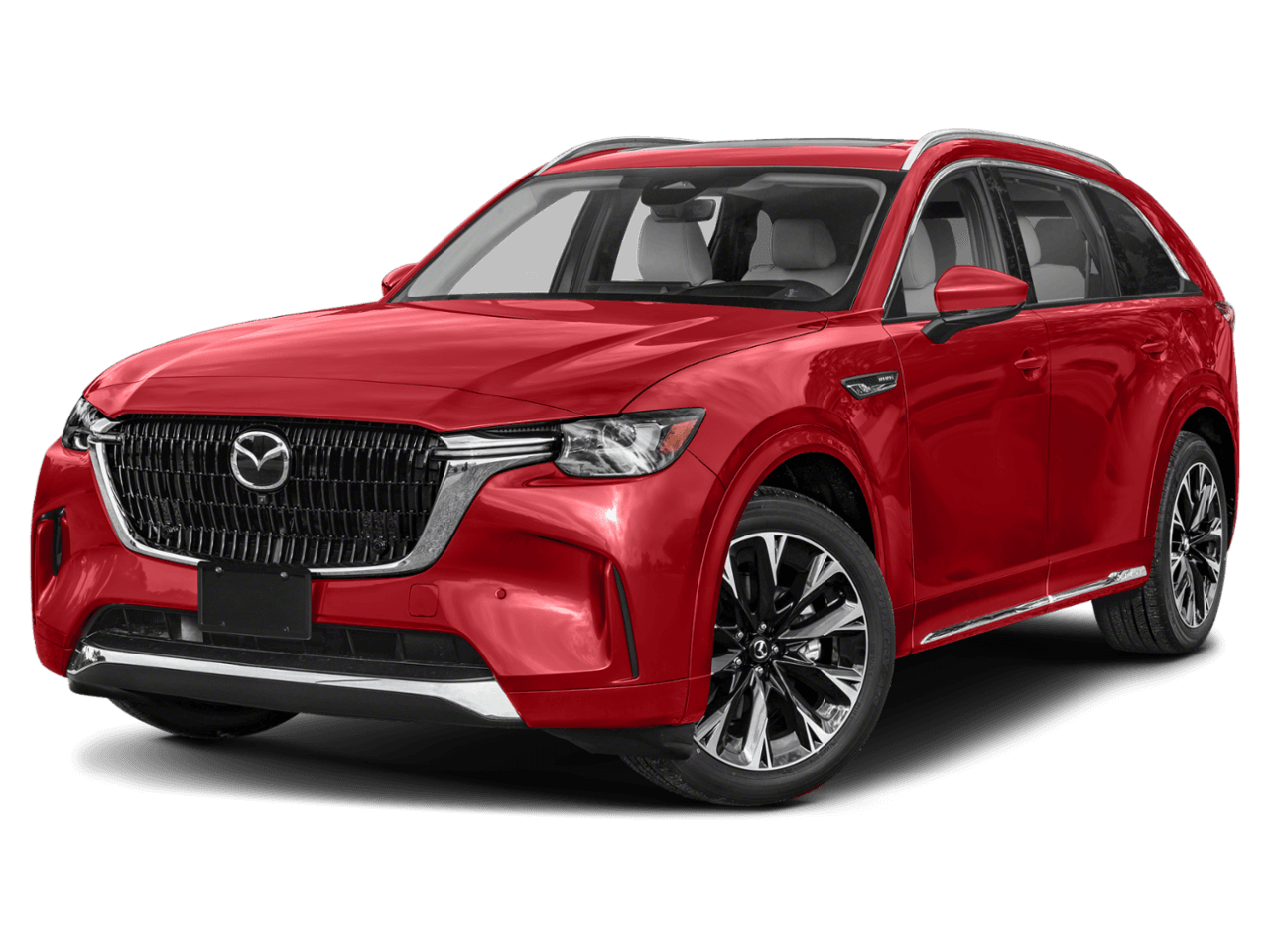2024 Mazda CX-90 3.3 Turbo S Premium - Front 3/4, facing to the left