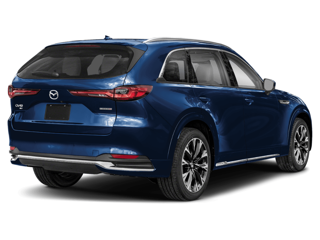 2024 Mazda CX-90 3.3 Turbo S Premium - Rear 3/4, facing to the right