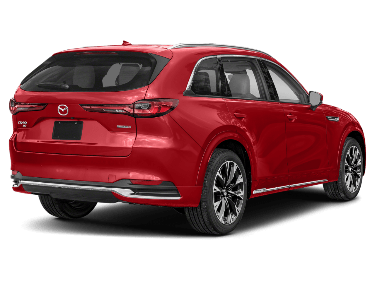 2024 Mazda CX-90 3.3 Turbo S Premium - Rear 3/4, facing to the right