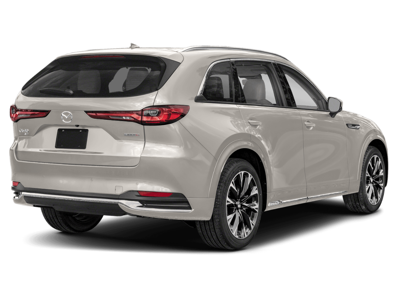 2024 Mazda CX-90 3.3 Turbo S Premium - Rear 3/4, facing to the right