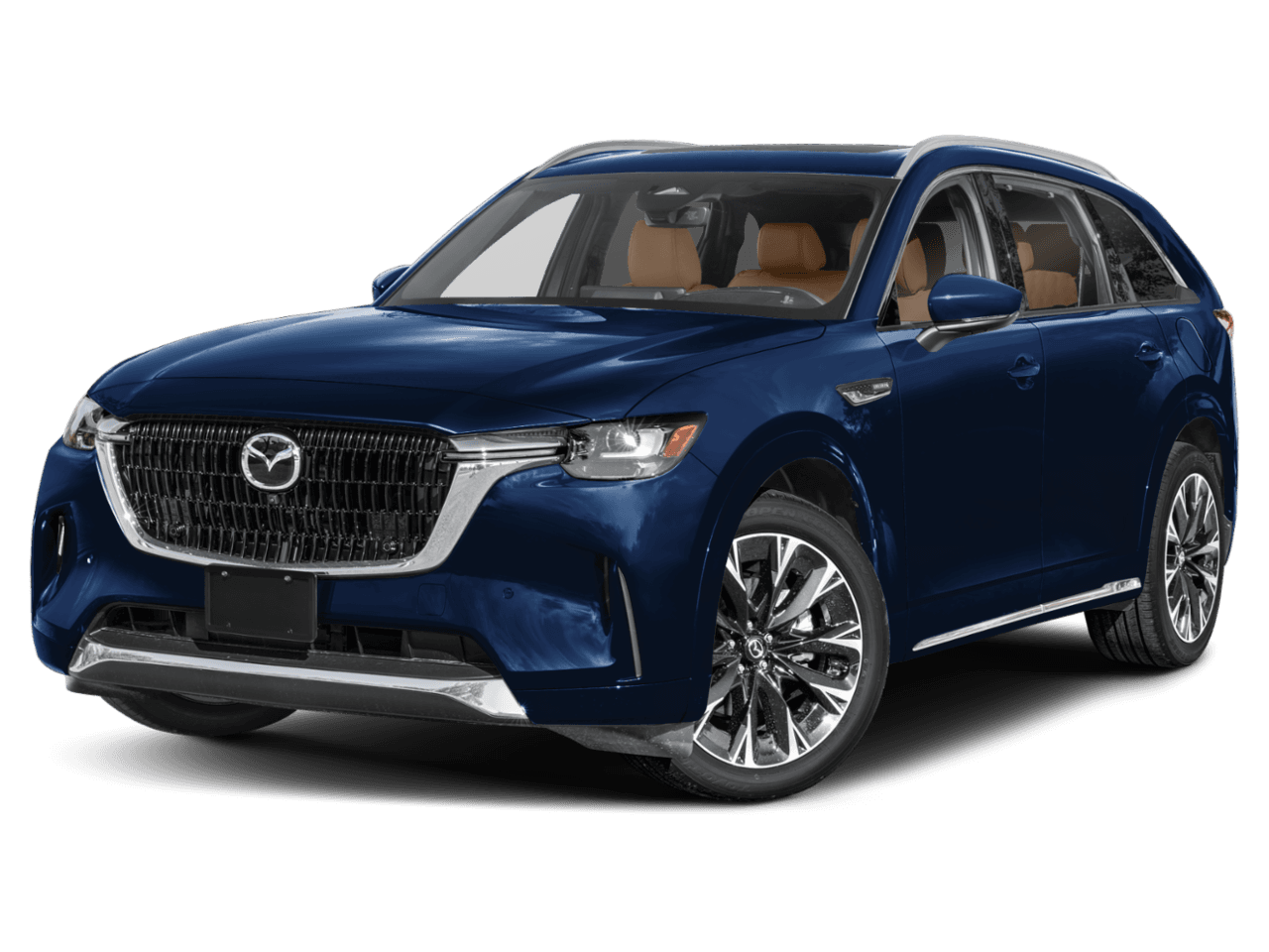 2024 Mazda CX-90 3.3 Turbo S Premium Plus - Front 3/4, facing to the left