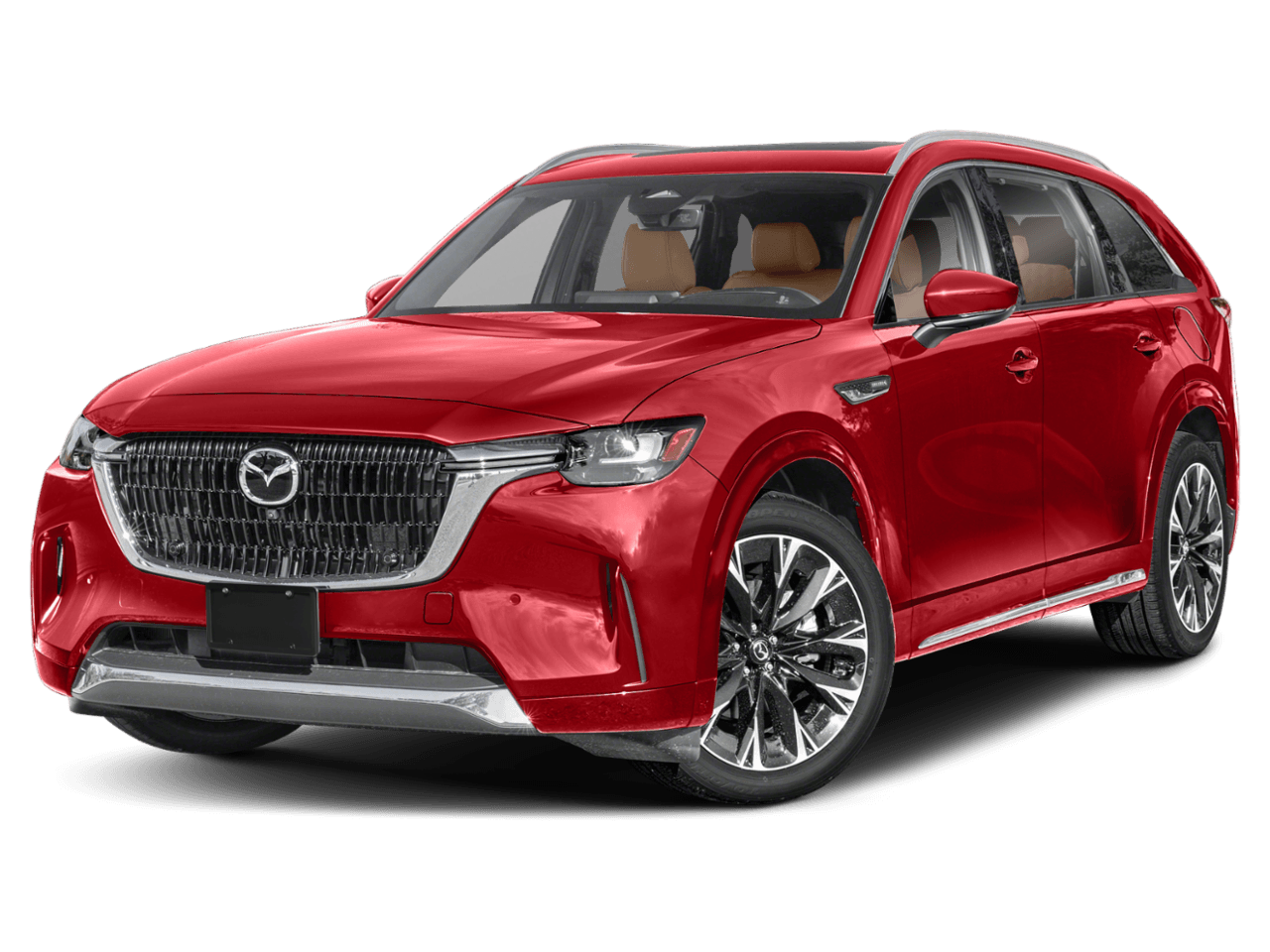 2024 Mazda CX-90 3.3 Turbo S Premium Plus - Front 3/4, facing to the left