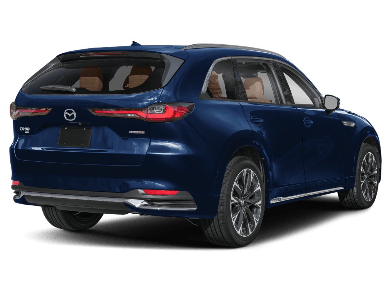 2024 Mazda CX-90 3.3 Turbo S Premium Plus - Rear 3/4, facing to the right