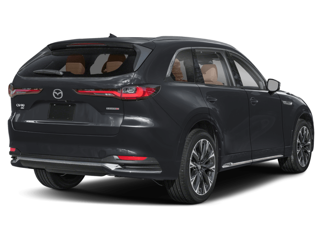2024 Mazda CX-90 3.3 Turbo S Premium Plus - Rear 3/4, facing to the right