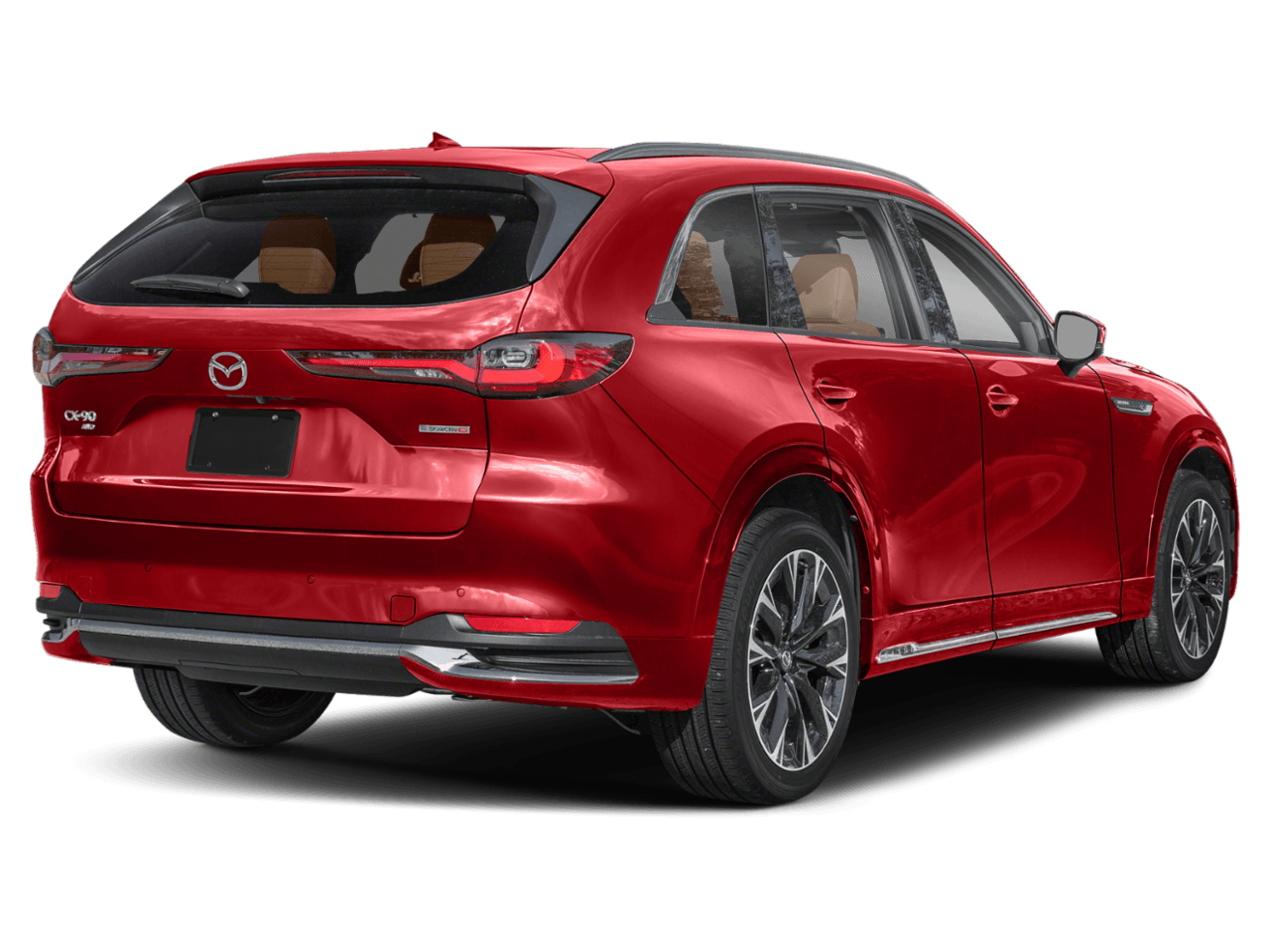 2024 Mazda CX-90 3.3 Turbo S Premium Plus - Rear 3/4, facing to the right