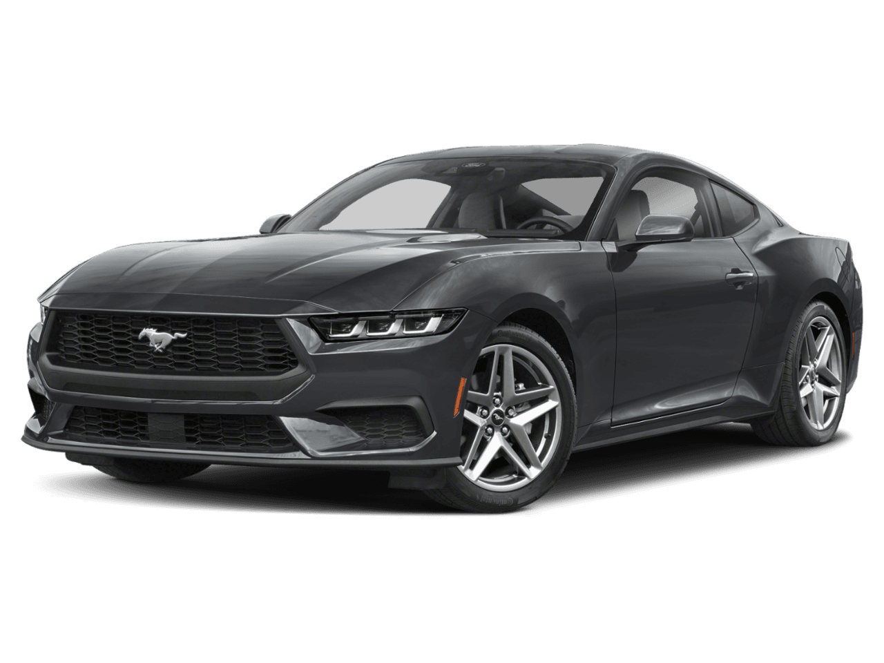 2024 Ford Mustang EcoBoost - Front 3/4, facing to the left