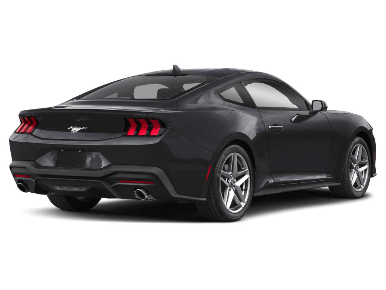 2024 Ford Mustang EcoBoost - Rear 3/4, facing to the right