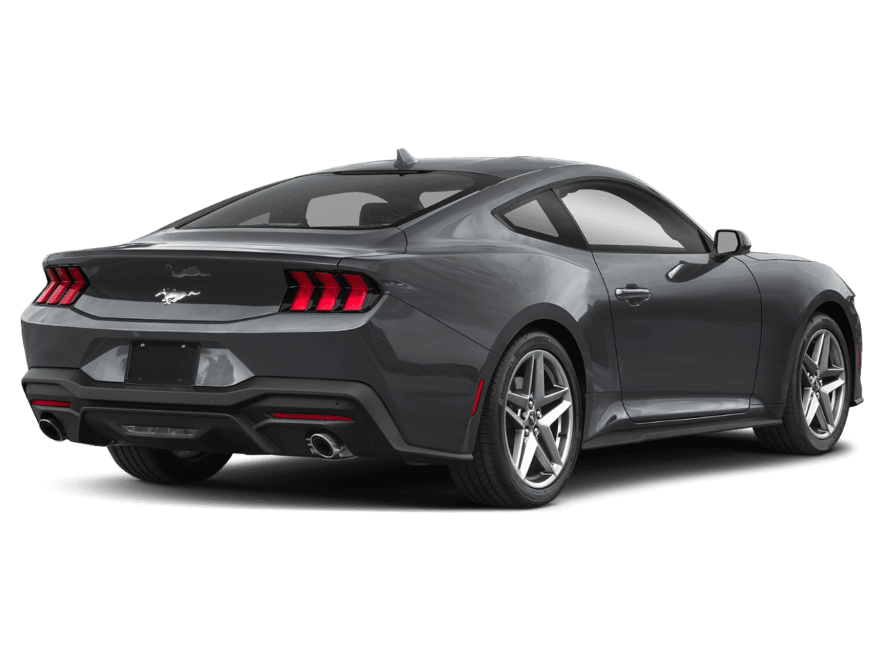 2024 Ford Mustang EcoBoost - Rear 3/4, facing to the right