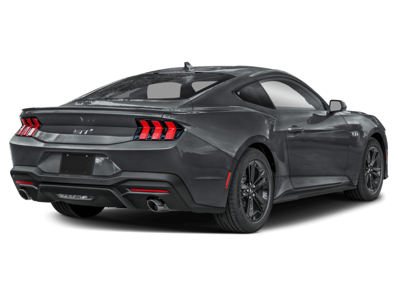 2024 Ford Mustang GT - Rear 3/4, facing to the right
