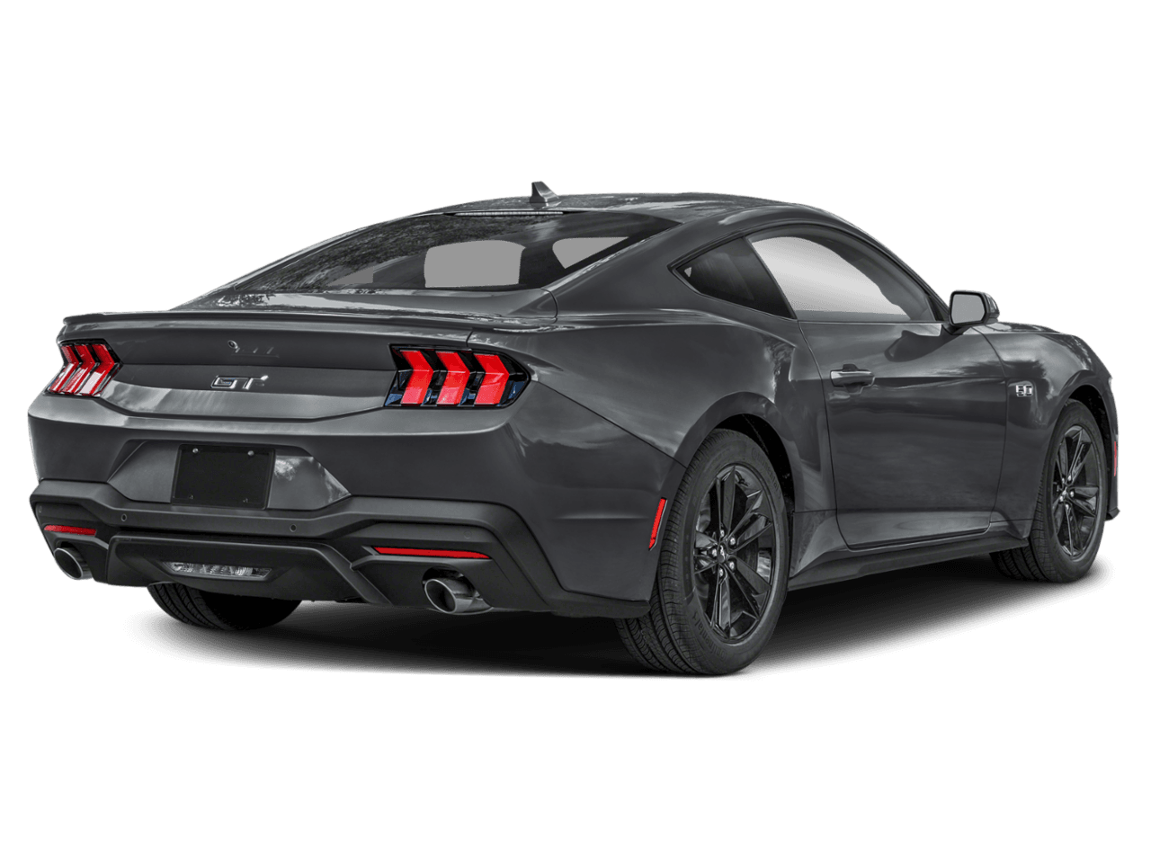2024 Ford Mustang GT - Rear 3/4, facing to the right