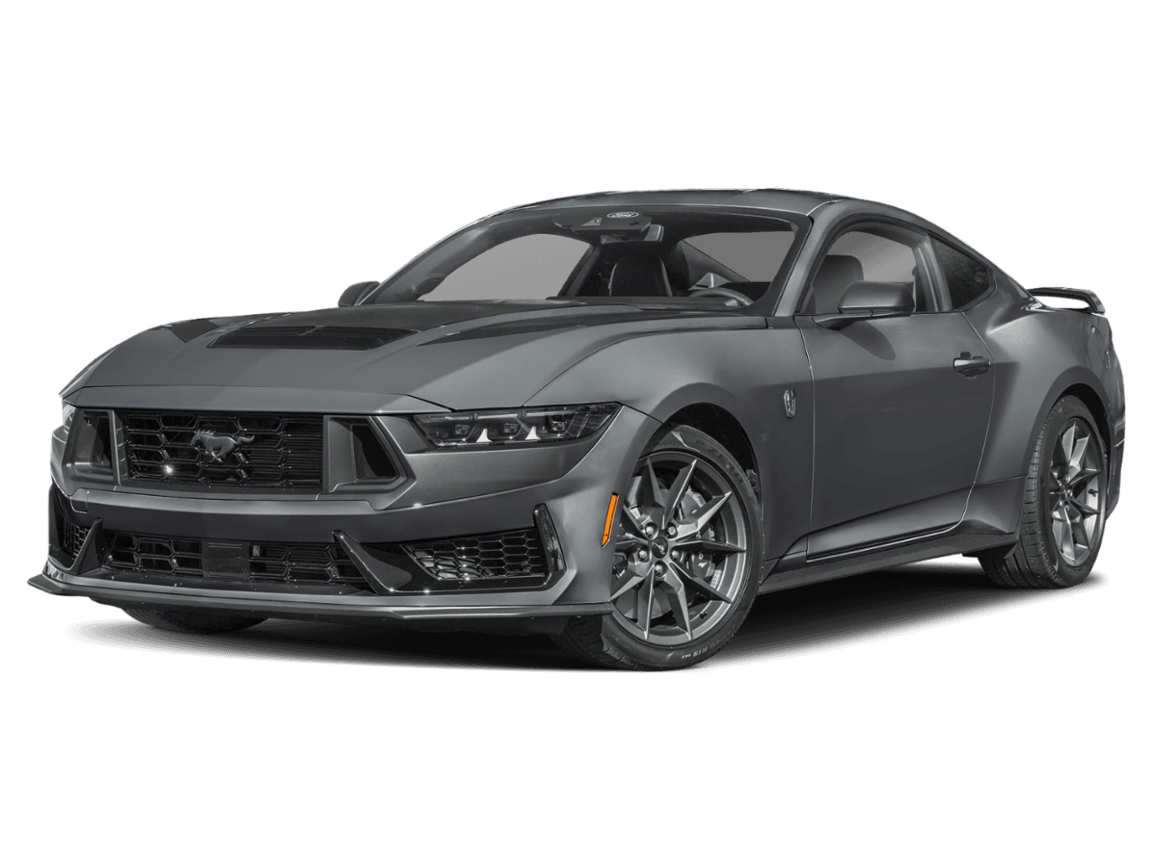 2024 Ford Mustang Dark - Front 3/4, facing to the left