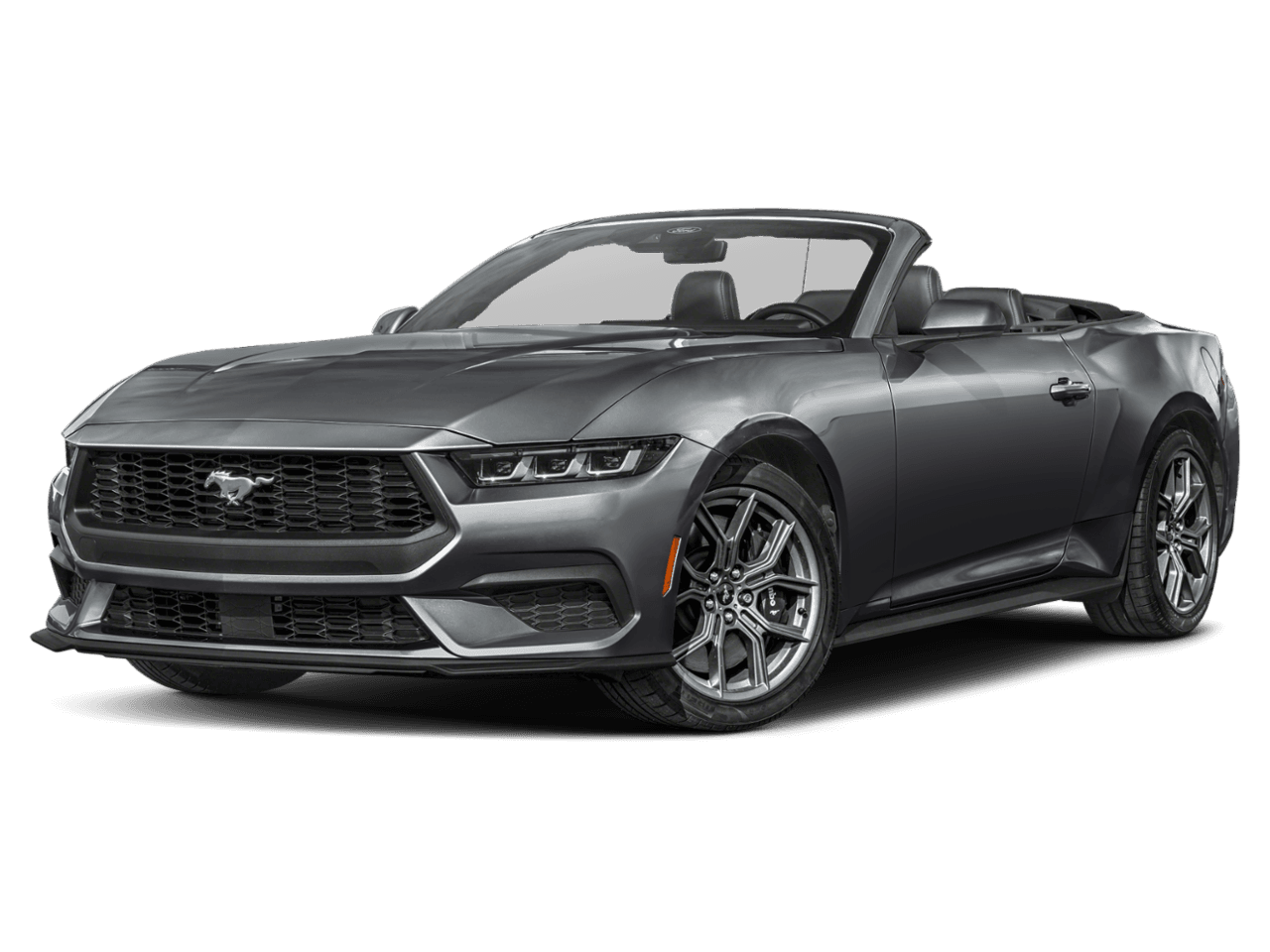 2024 Ford Mustang EcoBoost - Front 3/4, facing to the left