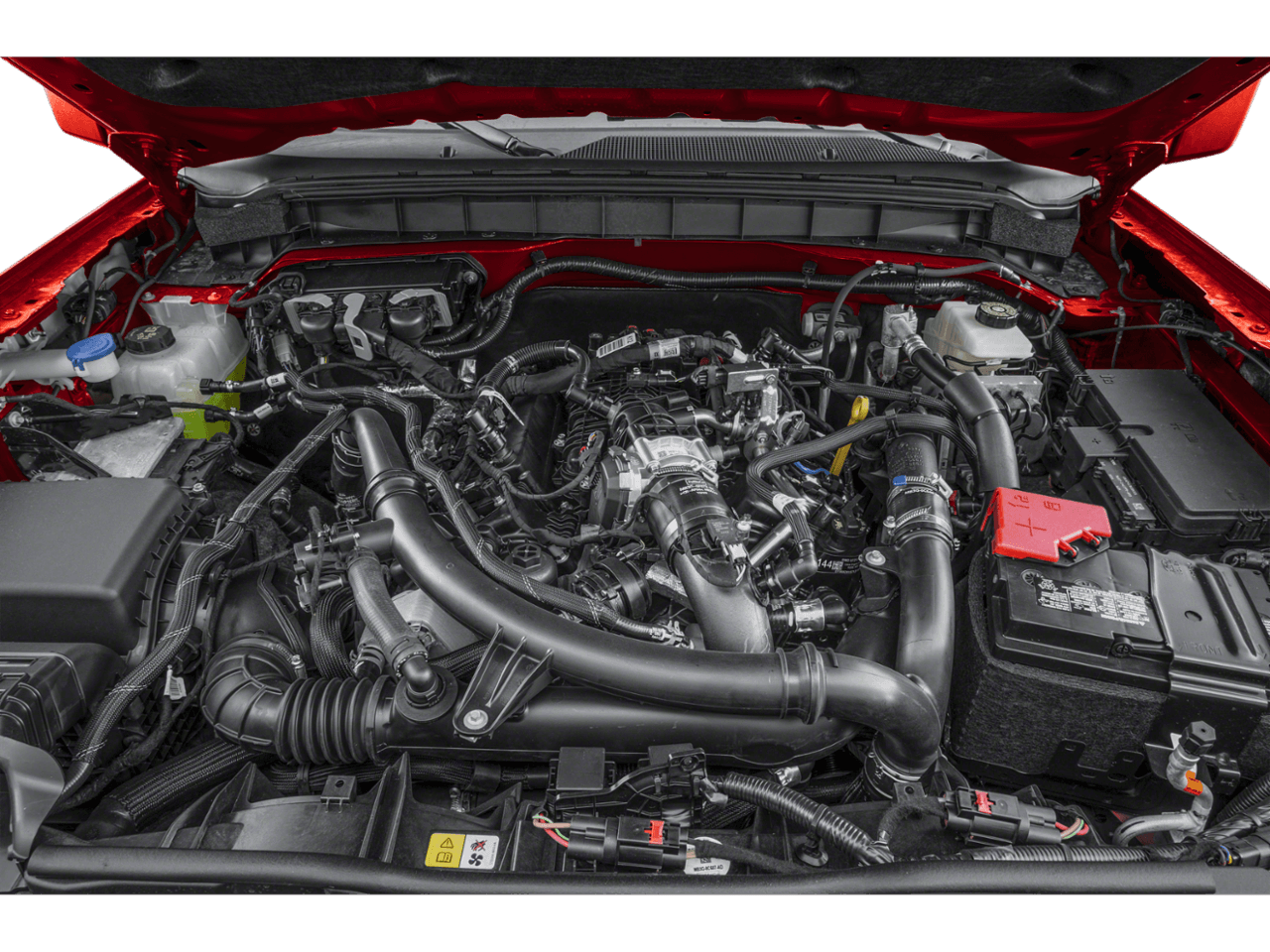 2024 Ford Bronco Badlands - Interior Engine Shot Feature