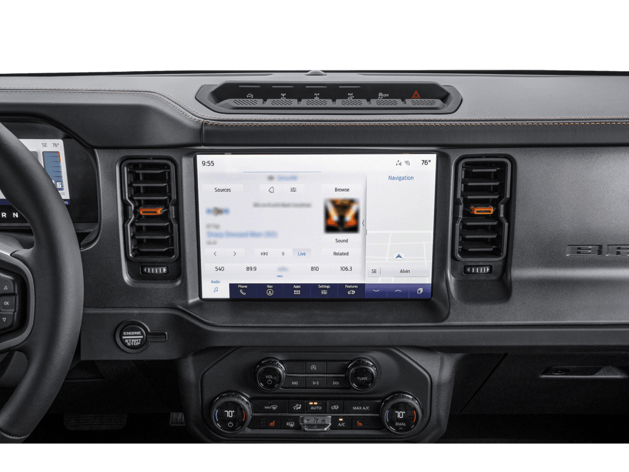 2024 Ford Bronco Badlands - Interior Stereo System