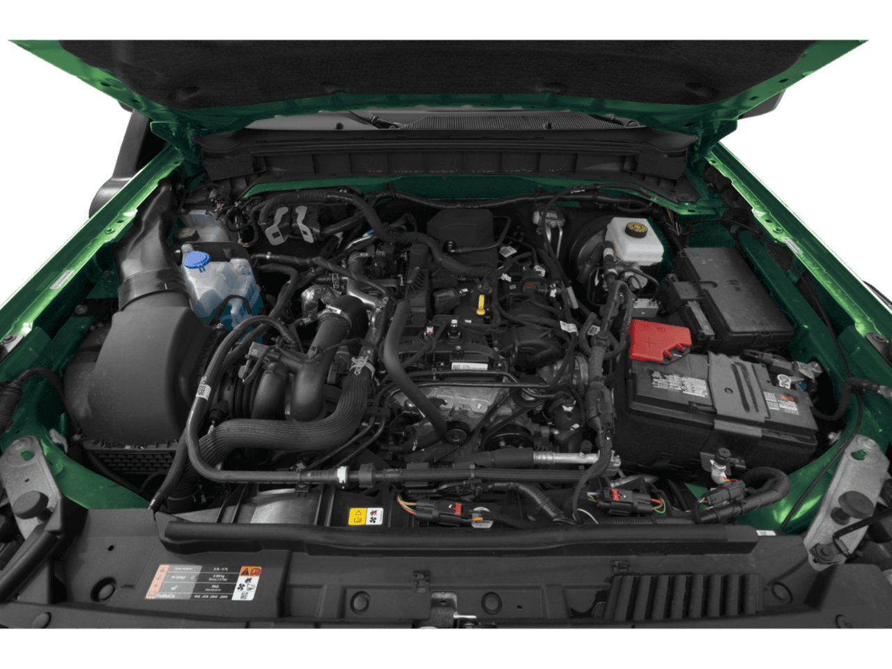 2024 Ford Bronco Everglades - Interior Engine Shot Feature