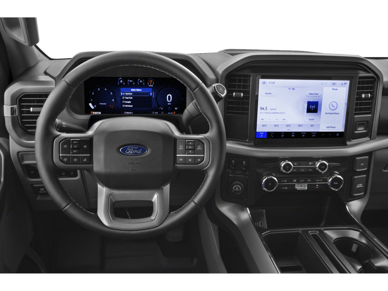 2024 Ford F-150 XLT - Interior Drivers Dash