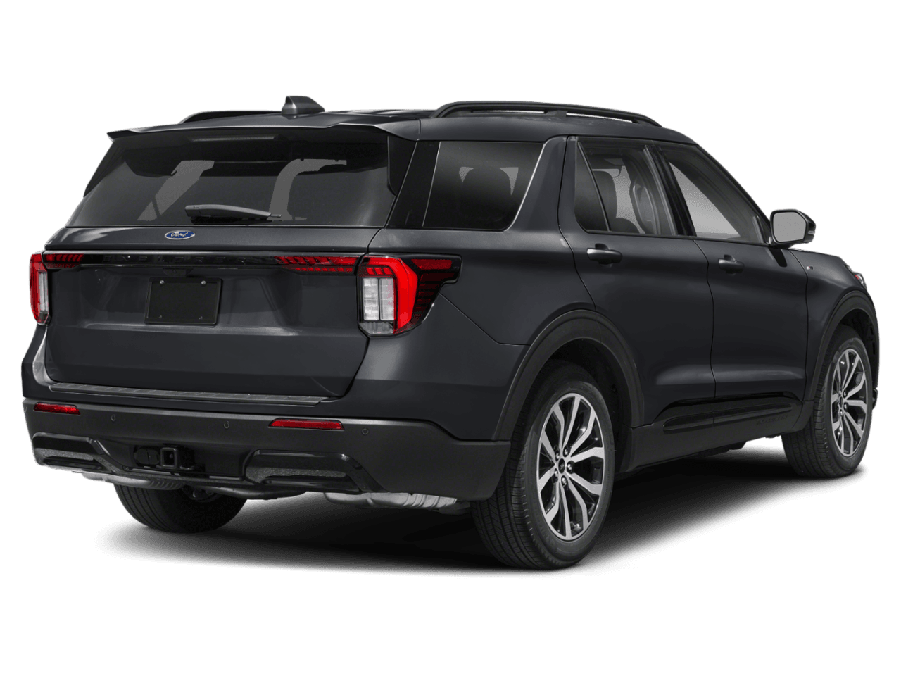 2025 Ford Explorer ST-Line - Rear 3/4, facing to the right