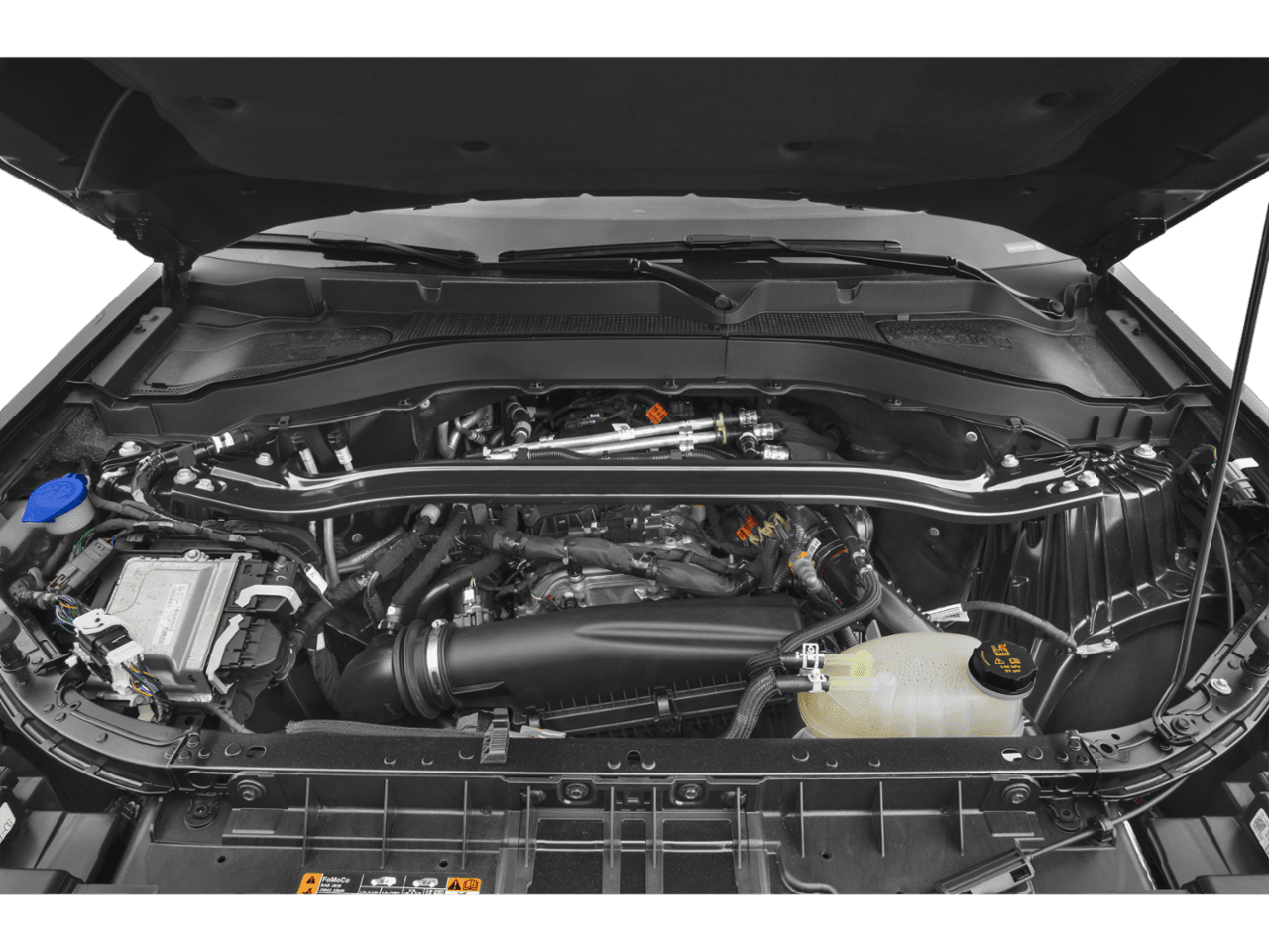 2025 Ford Explorer Platinum - Interior Engine Shot Feature