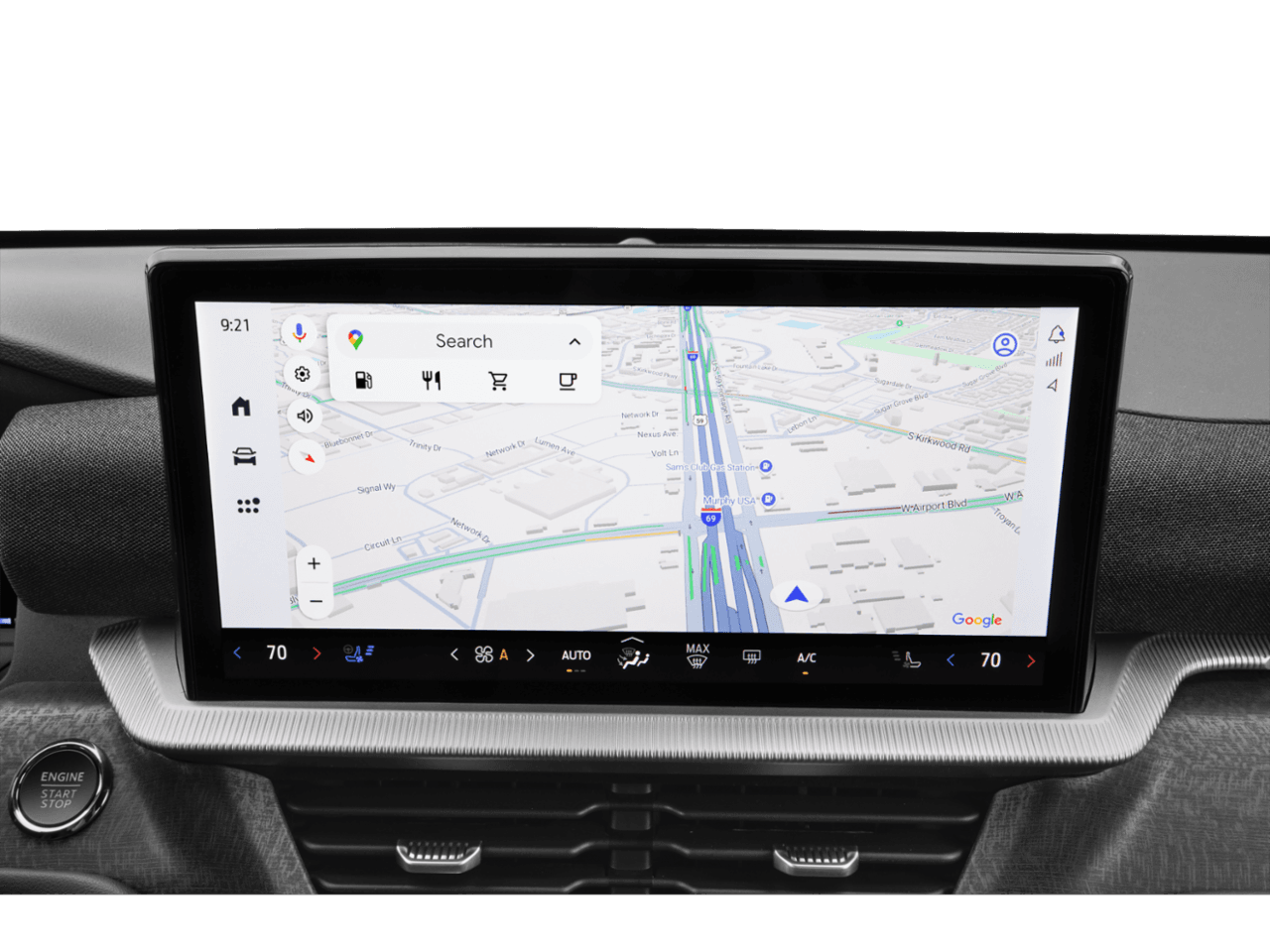 2025 Ford Explorer Platinum - Interior Navigation System