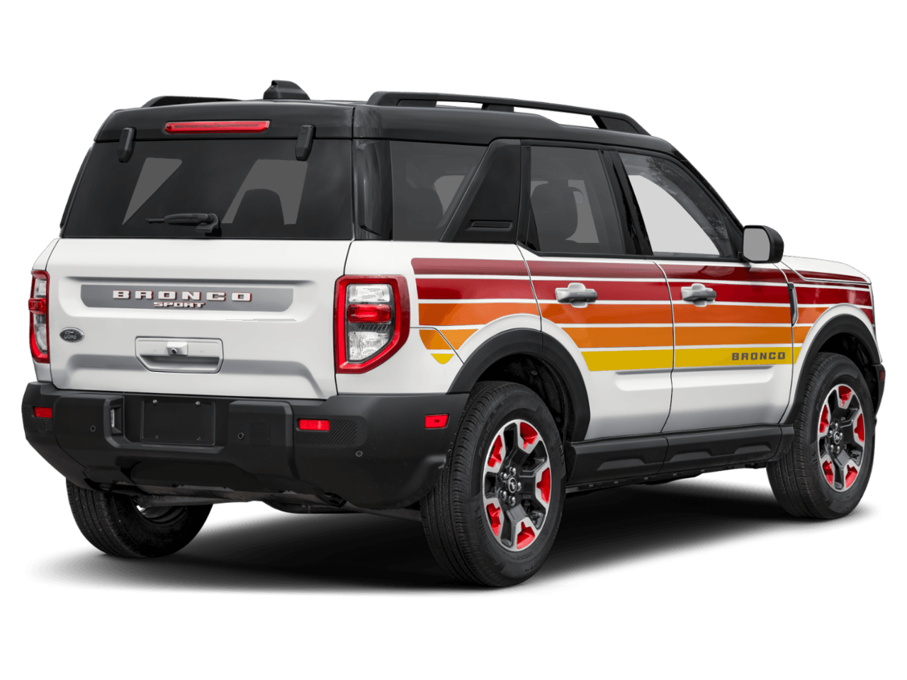 2025 Ford Bronco Sport Free Wheeling - Rear 3/4, facing to the right