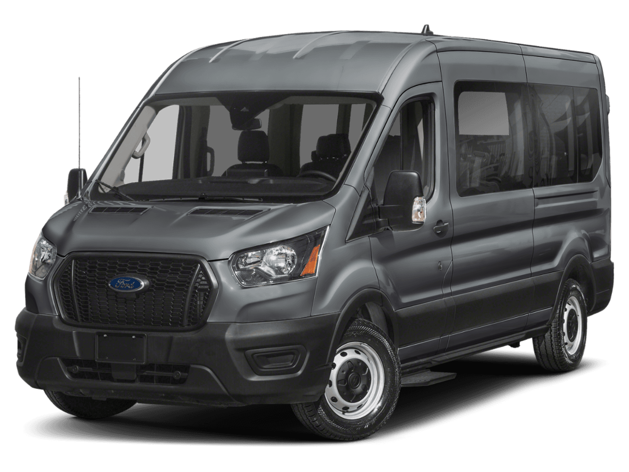 2025 Ford Transit Passenger Wagon XL - Front 3/4, facing to the left