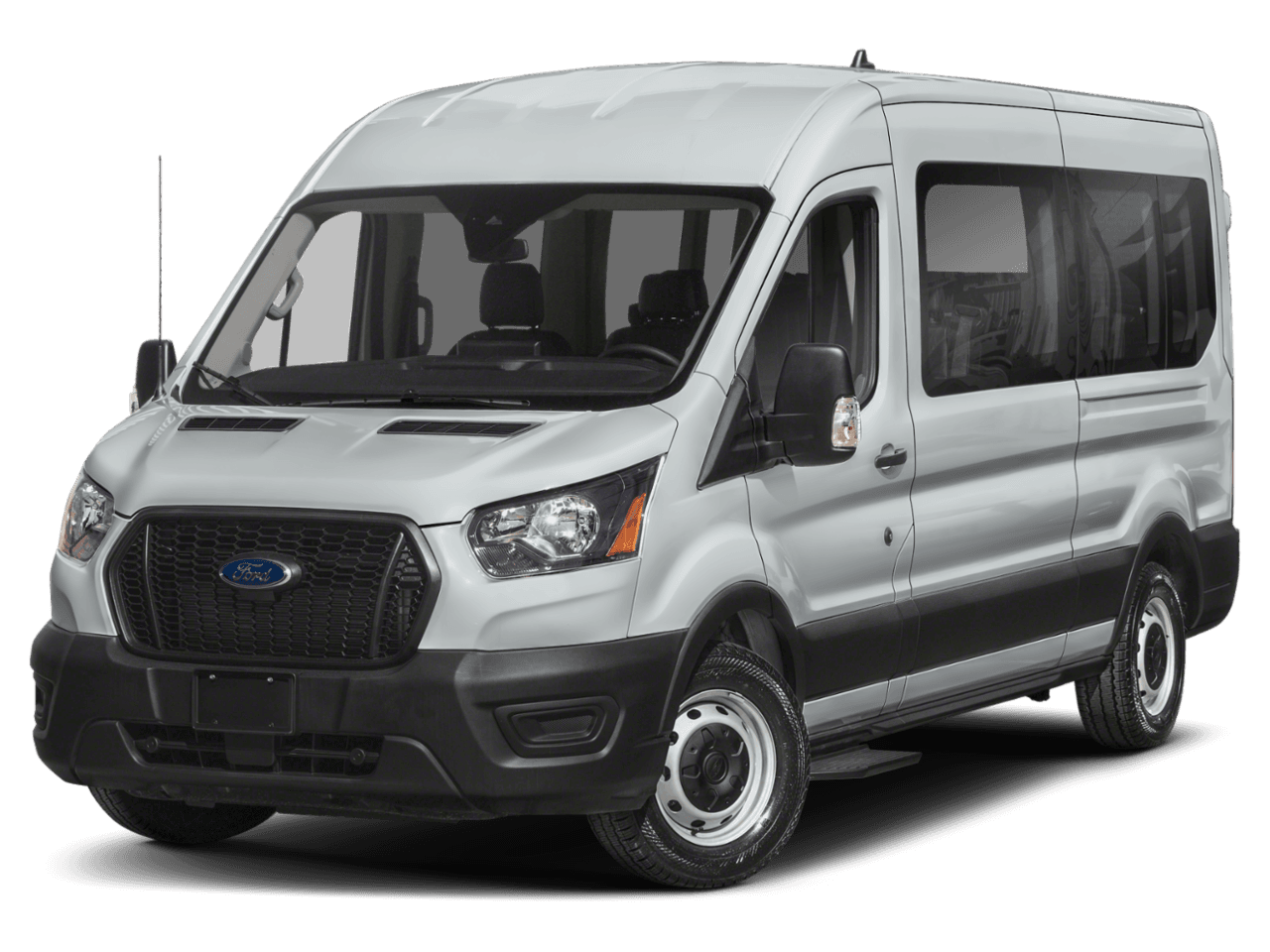 2025 Ford Transit Passenger Wagon XL - Front 3/4, facing to the left