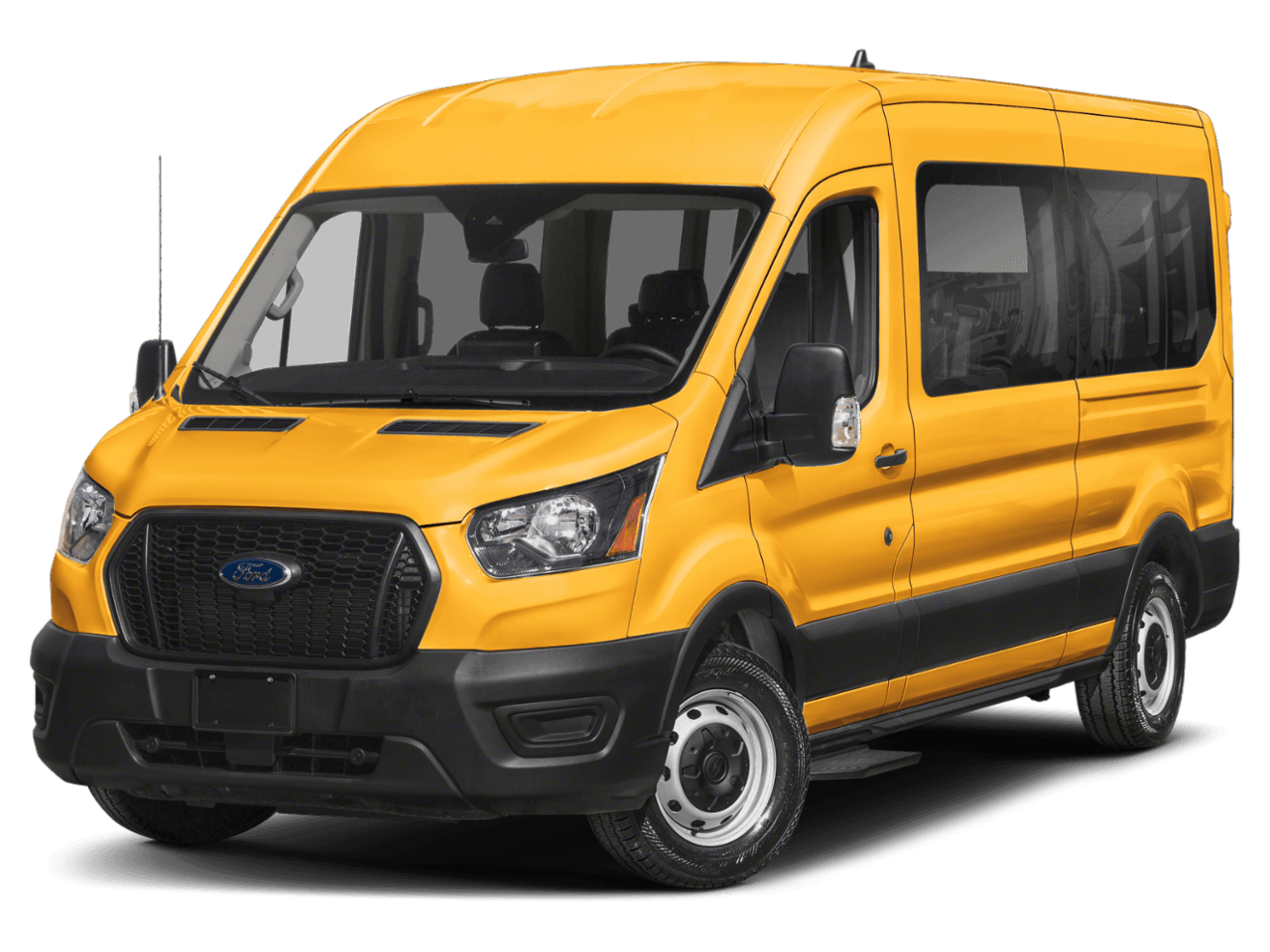 2025 Ford Transit Passenger Wagon XL - Front 3/4, facing to the left