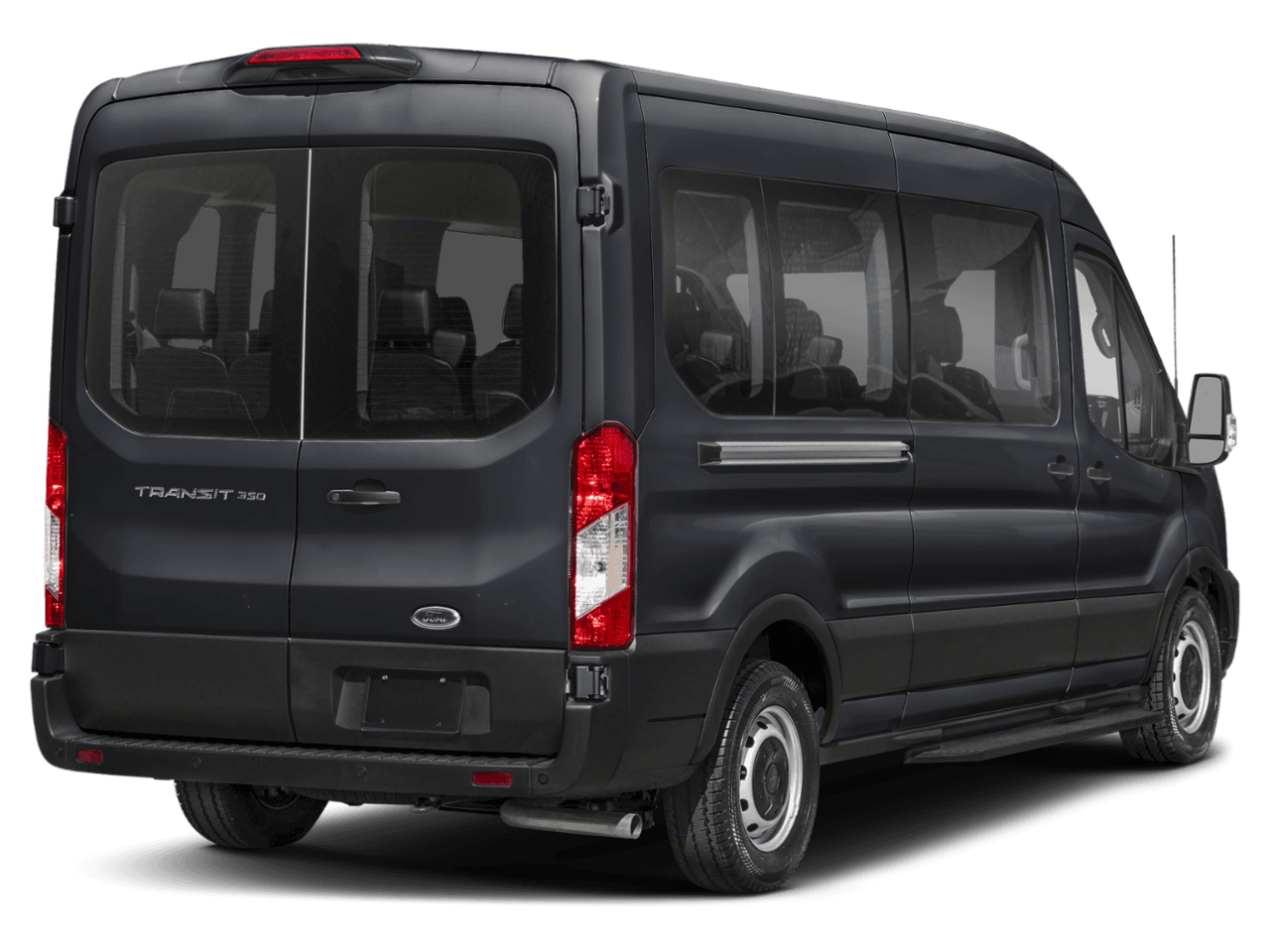 2025 Ford Transit Passenger Wagon XL - Rear 3/4, facing to the right