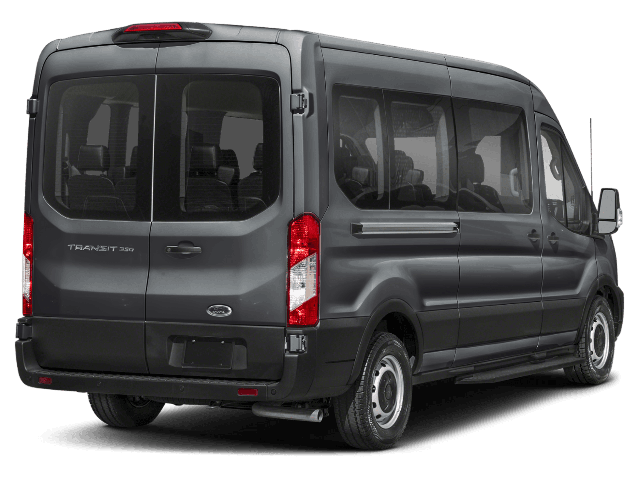 2025 Ford Transit Passenger Wagon XL - Rear 3/4, facing to the right