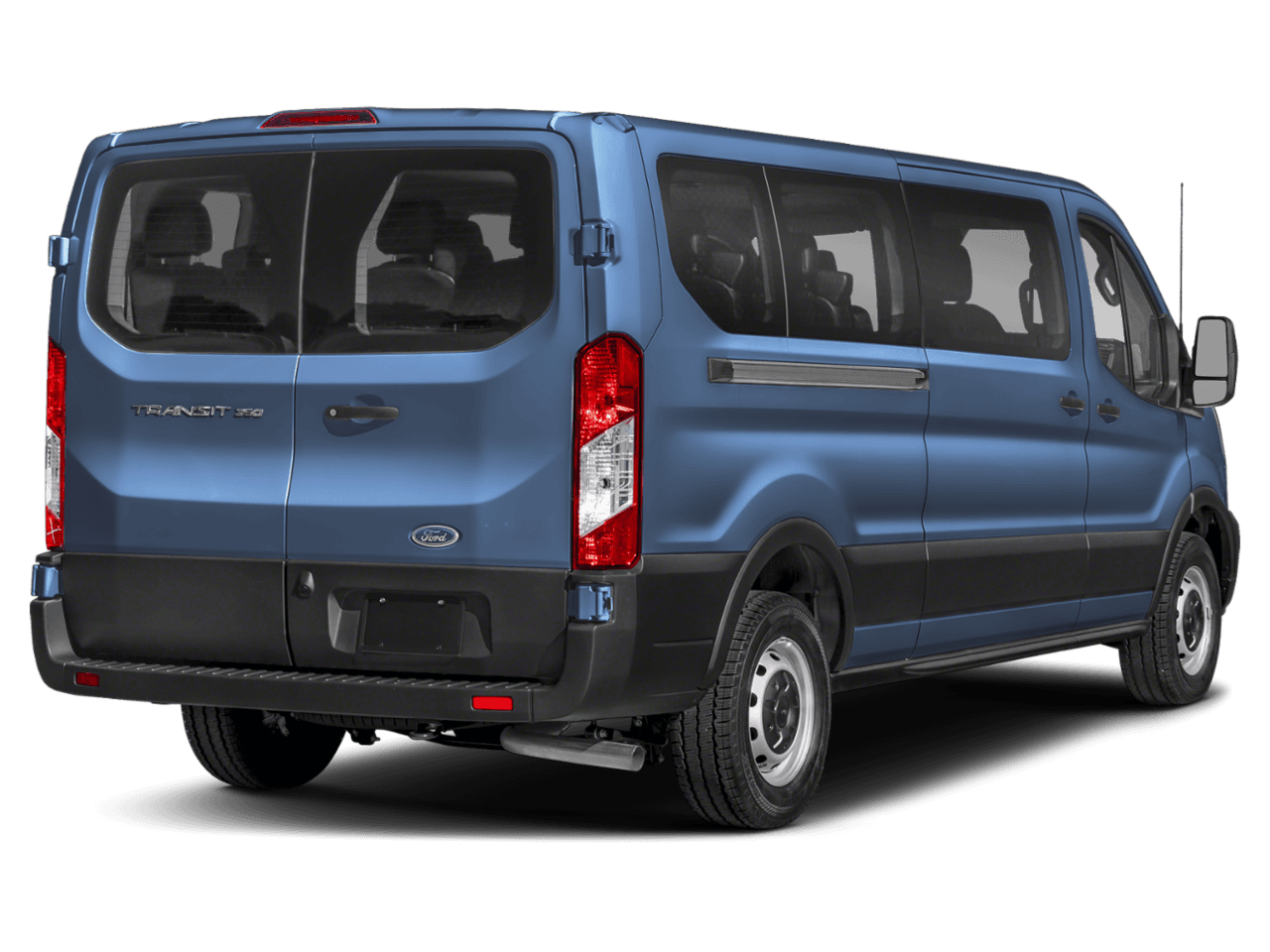 2025 Ford Transit Passenger Wagon XL - Rear 3/4, facing to the right