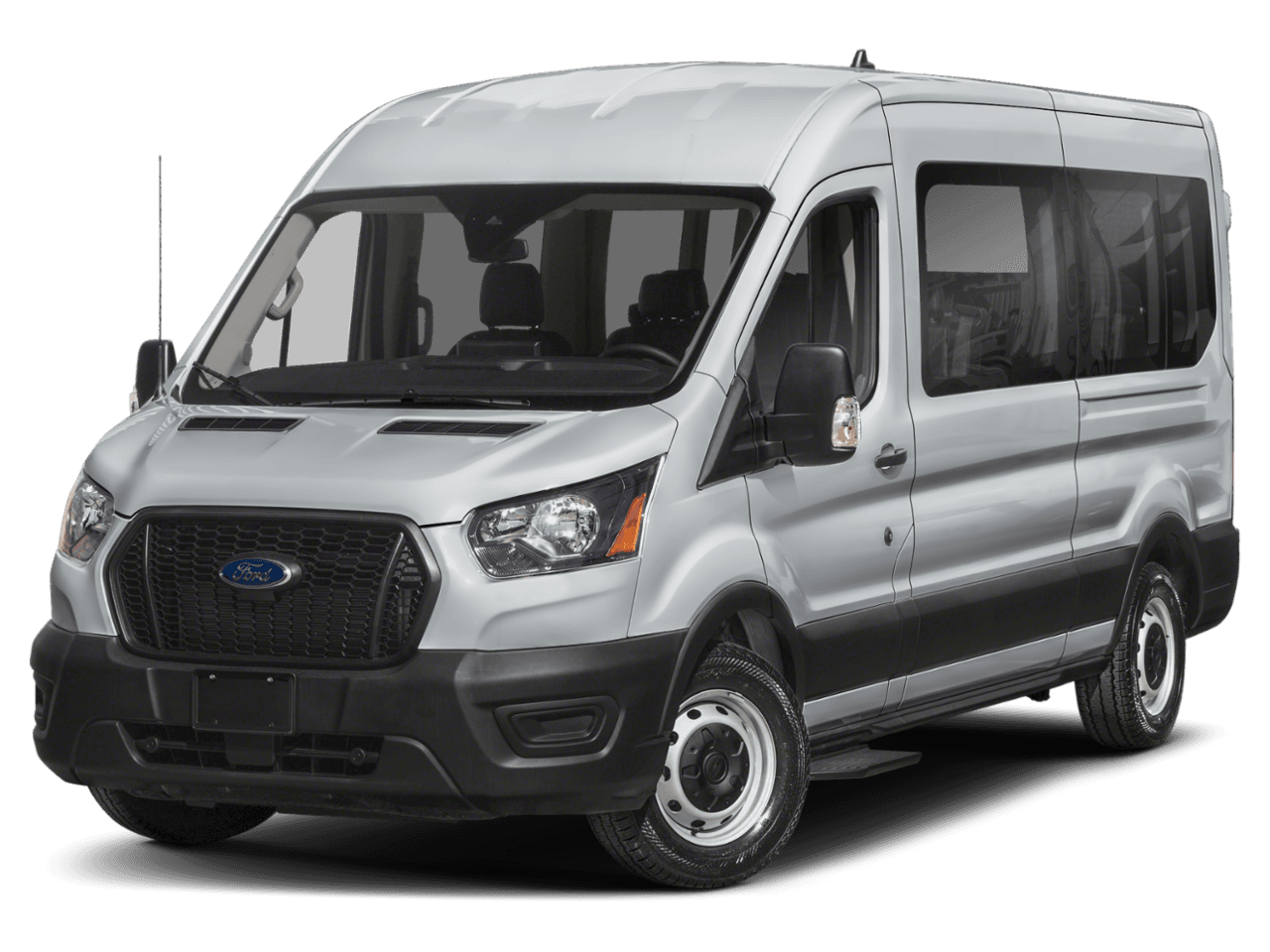 2025 Ford Transit Passenger Wagon XL - Front 3/4, facing to the left