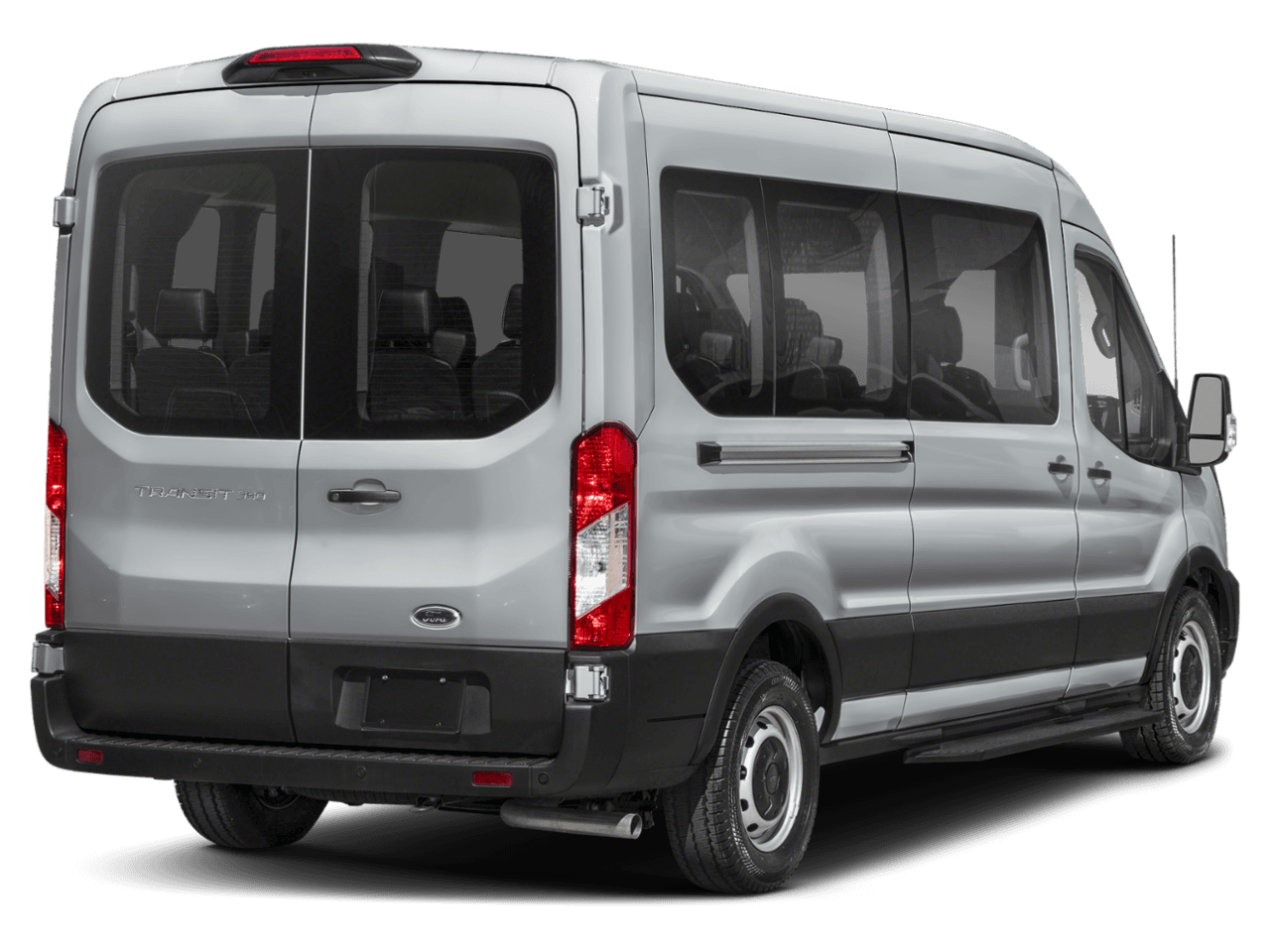 2025 Ford Transit Passenger Wagon XL - Rear 3/4, facing to the right