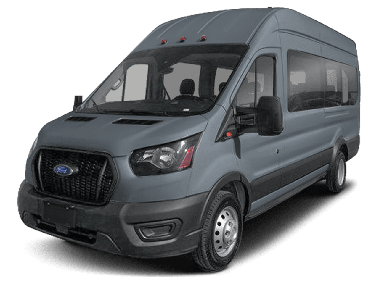 2025 Ford Transit Passenger Wagon XLT - Front 3/4, facing to the left