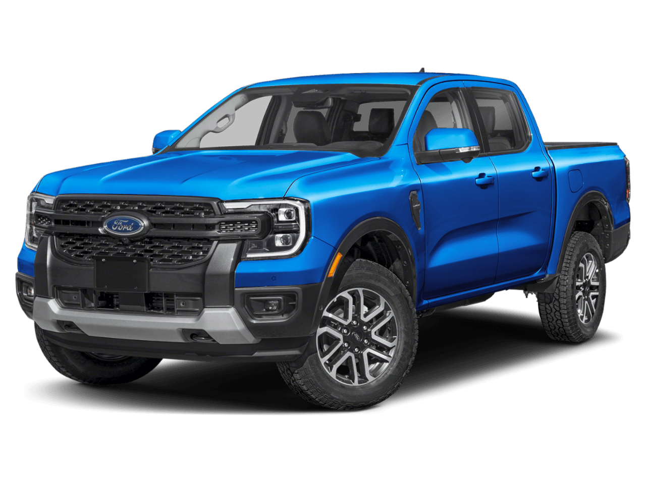2025 Ford Ranger LARIAT - Front 3/4, facing to the left