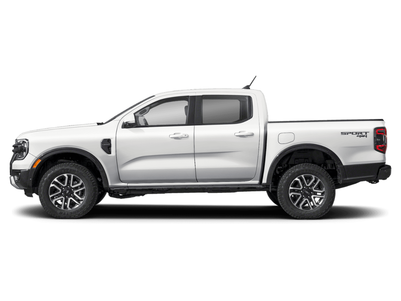 2025 Ford Ranger LARIAT - Profile, facing to the left