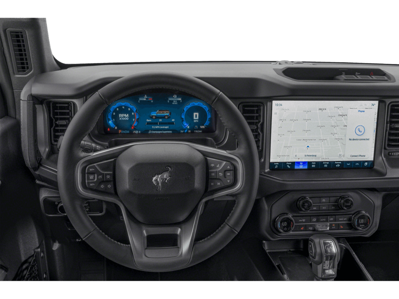 2025 Ford Bronco Big Bend - Interior Drivers Dash