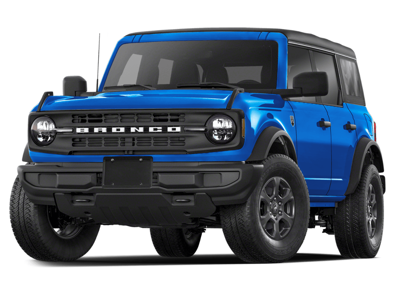 2025 Ford Bronco Big Bend - Front 3/4, facing to the left