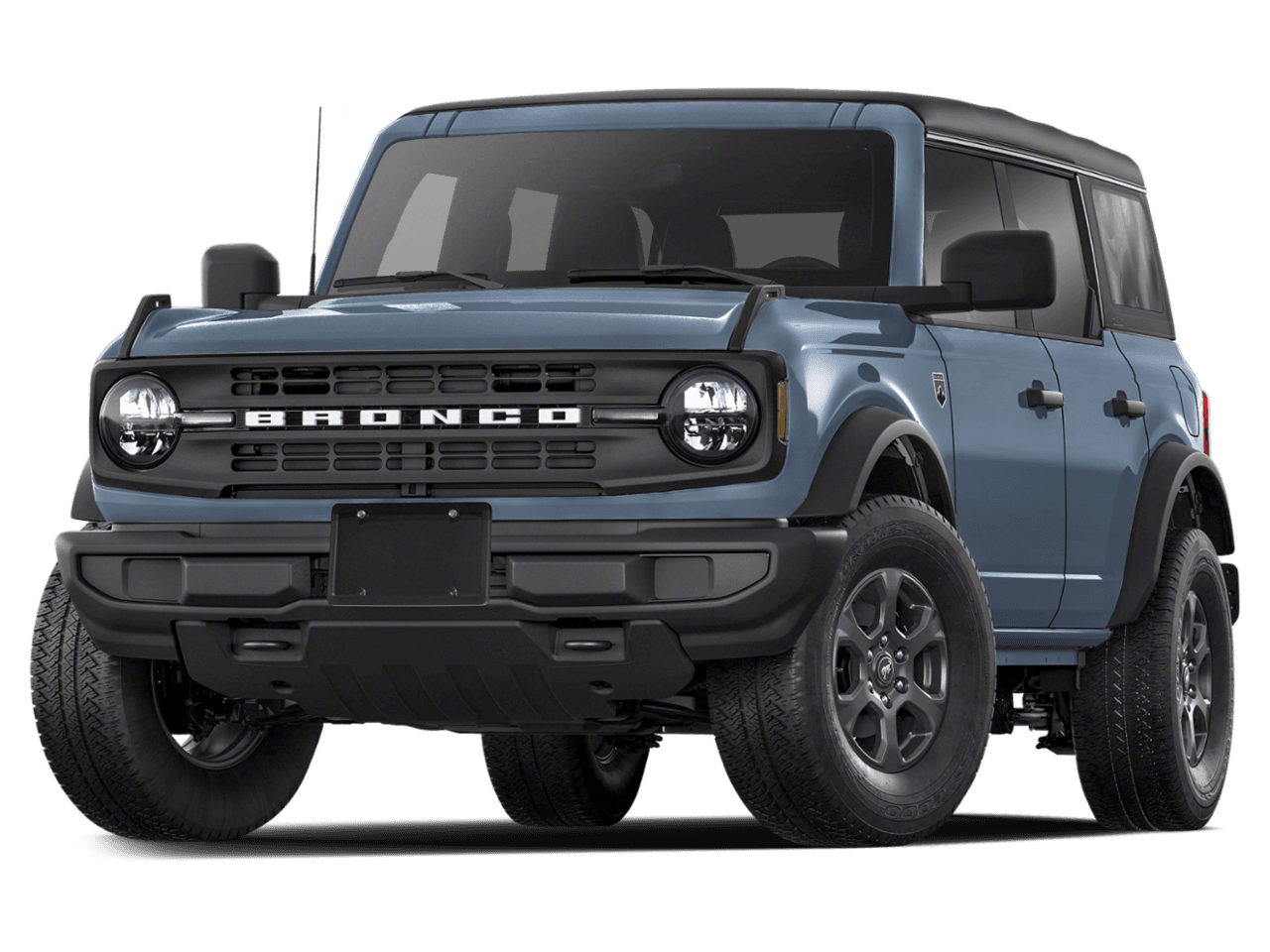 2025 Ford Bronco Big Bend - Front 3/4, facing to the left