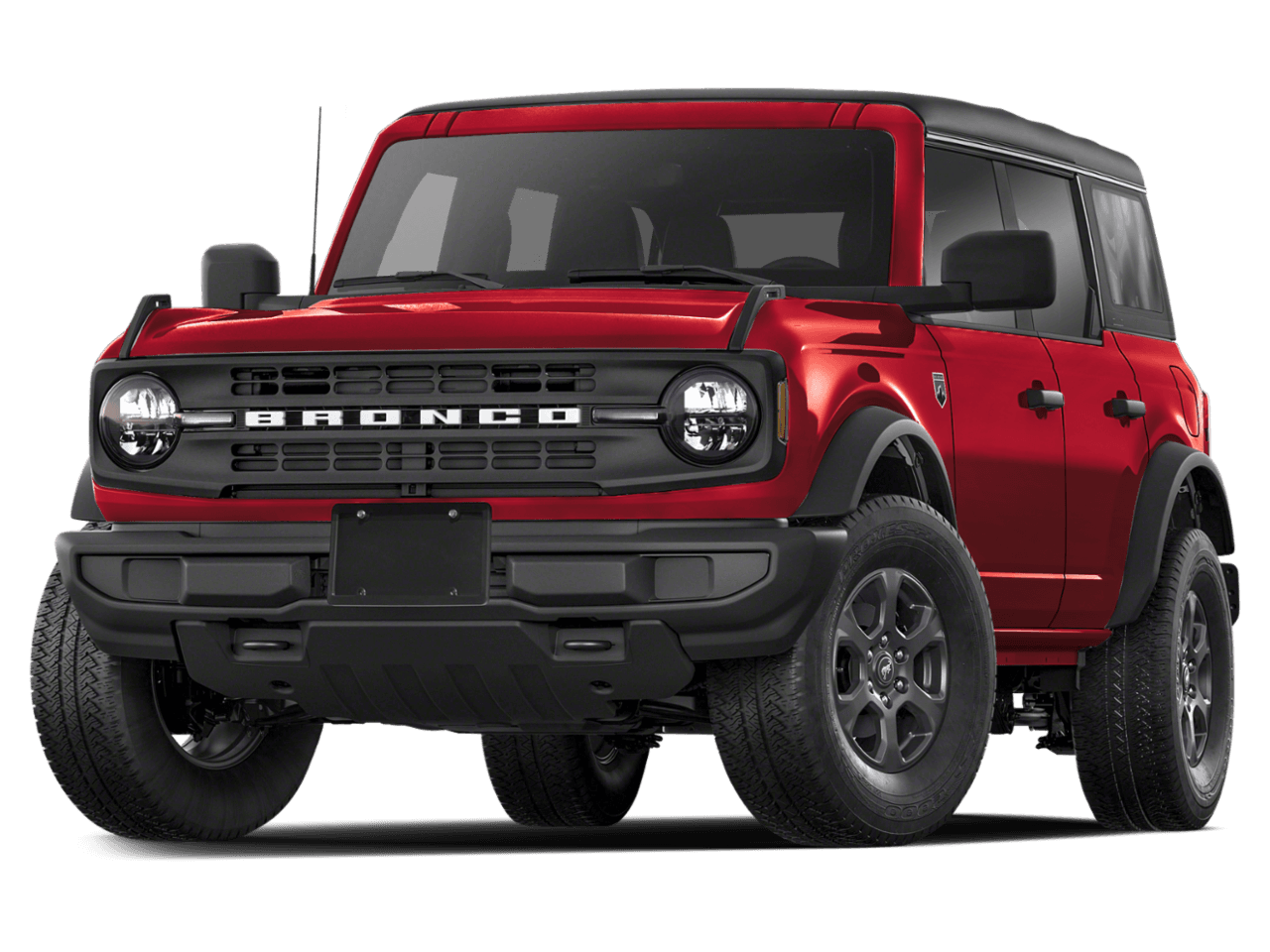2025 Ford Bronco Big Bend - Front 3/4, facing to the left