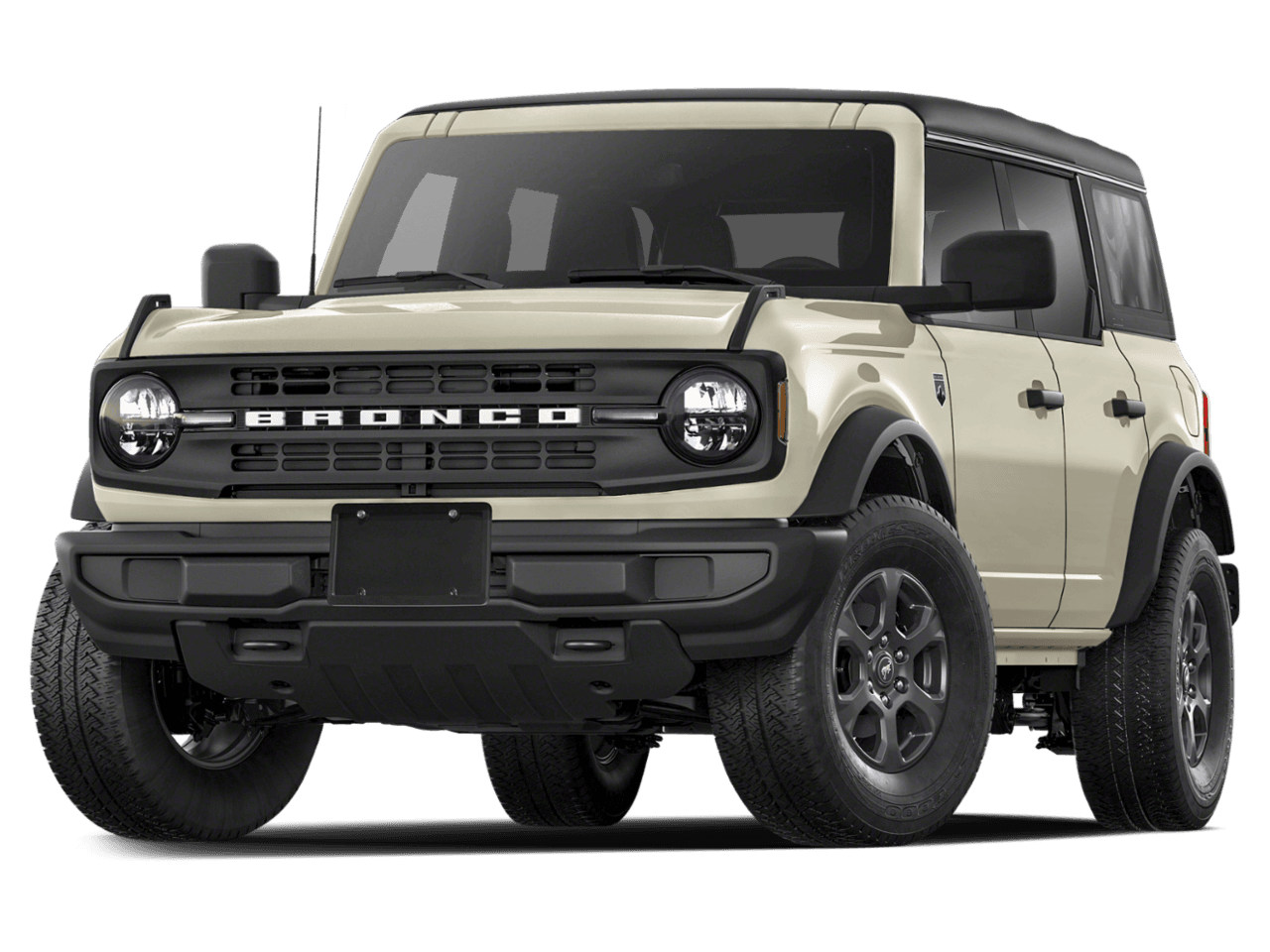 2025 Ford Bronco Big Bend - Front 3/4, facing to the left