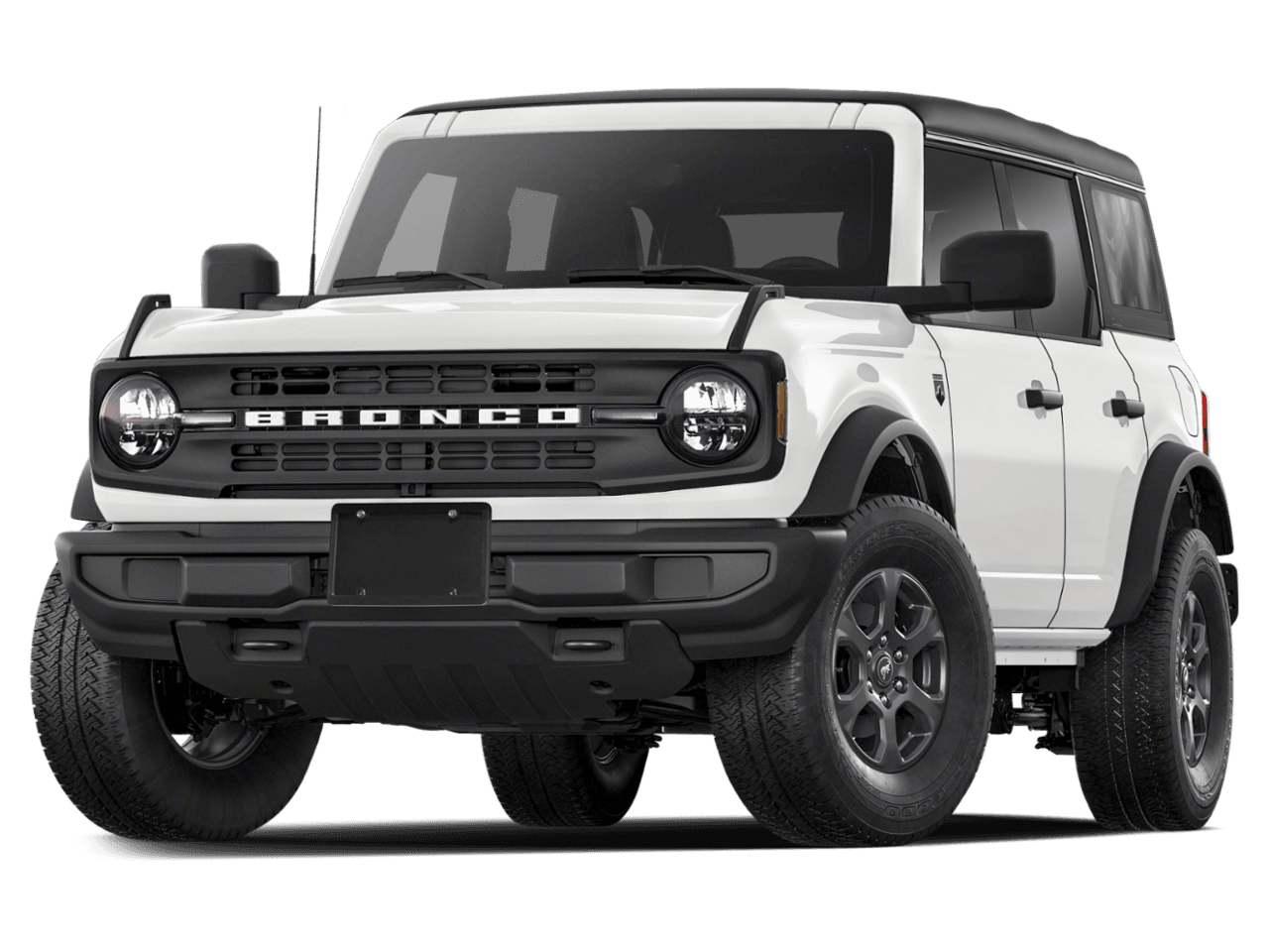 2025 Ford Bronco Big Bend - Front 3/4, facing to the left