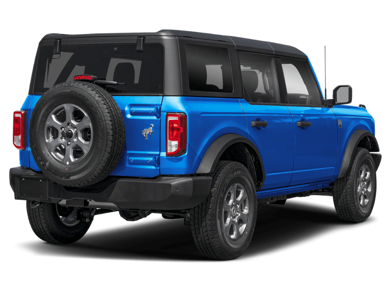 2025 Ford Bronco Big Bend - Rear 3/4, facing to the right