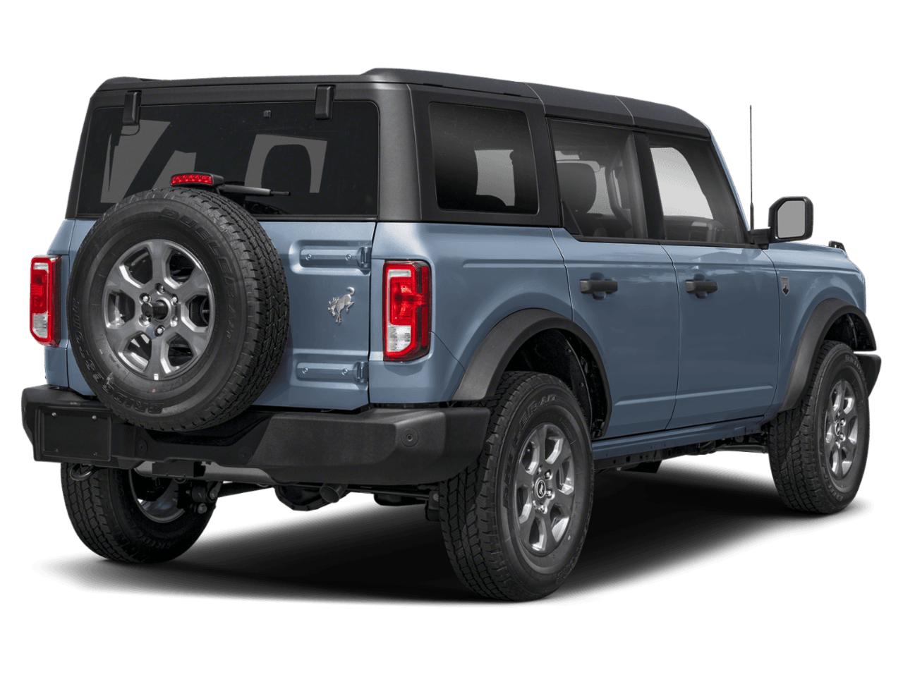 2025 Ford Bronco Big Bend - Rear 3/4, facing to the right