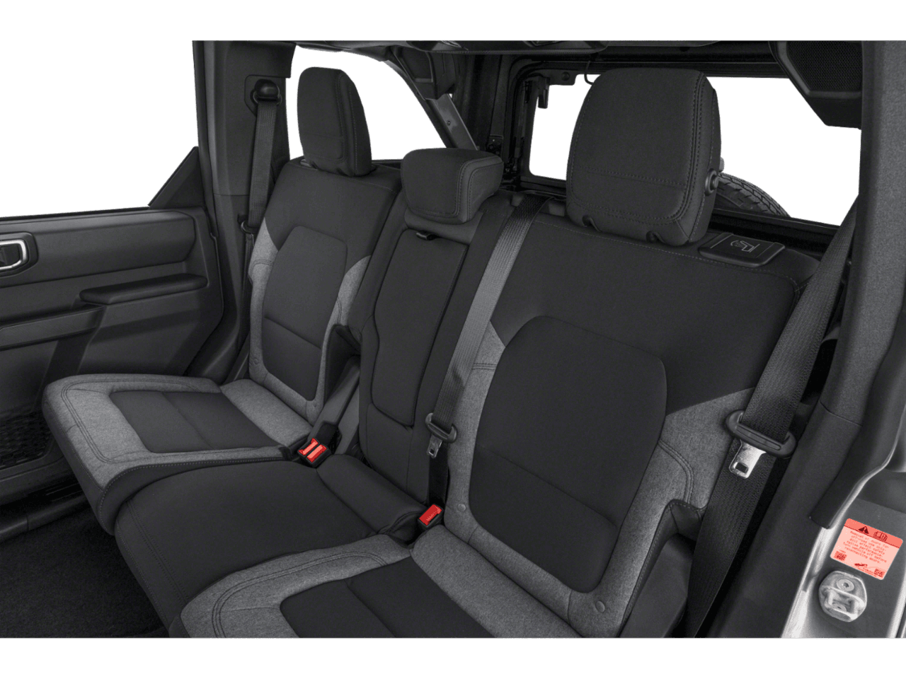 2025 Ford Bronco Big Bend - Interior Rear seats