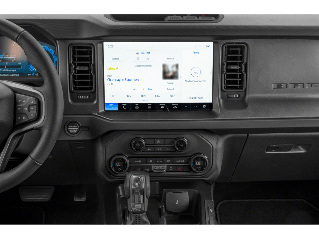 2025 Ford Bronco Big Bend - Interior Stereo System