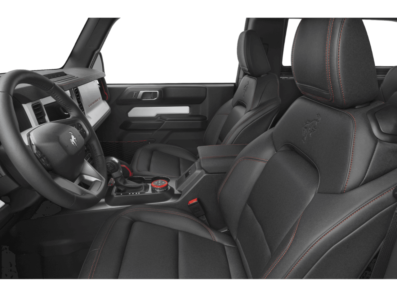 2025 Ford Bronco Stroppe Edition - Interior Driver's Side with Door Open, Front Seat Feature