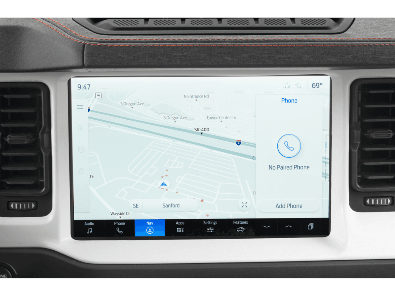 2025 Ford Bronco Stroppe Edition - Interior Navigation System